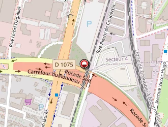 Carte de Dufieux Industrie à Échirolles