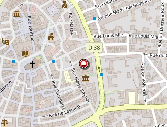 Carte de Fournil De La Poste à Brive-la-gaillarde