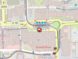 Carte de Collège Jean Vilar à Échirolles