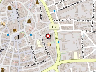 Carte de Le Trio à Brive-la-gaillarde