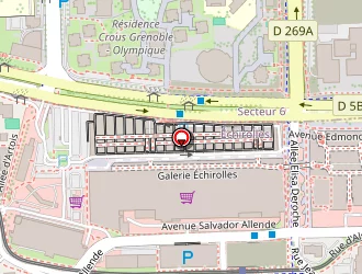 Carte de Gleyze Patricia à Échirolles