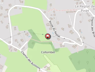 Carte de Camping Du Buisson à Saint-martin-d'uriage