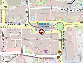 Carte de La Gueule Du Loup à Grenoble