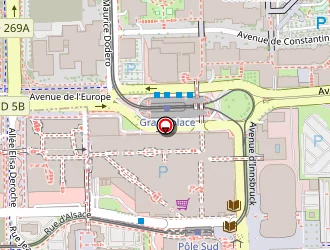 Carte de Martine Menthonnex Services à Échirolles