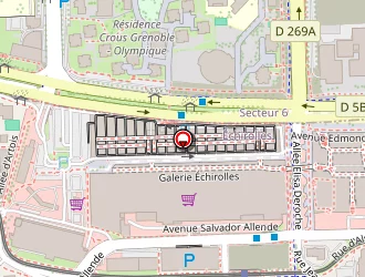 Carte de Norauto à Échirolles