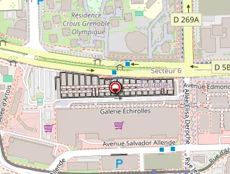 Carte de Siao 38 à Échirolles