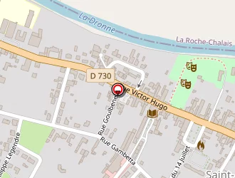 Carte de Delamet à Saint-aigulin