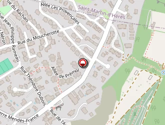 Carte de Bouron Jean-pierre à Poisat