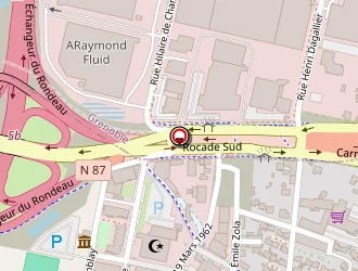 Carte de Sodipro à Échirolles