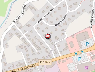 Carte de La Pyramide à Saint-sauveur