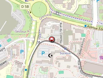 Carte de Cevik Omer à Échirolles