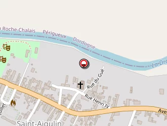 Carte de La Poste à Saint-aigulin