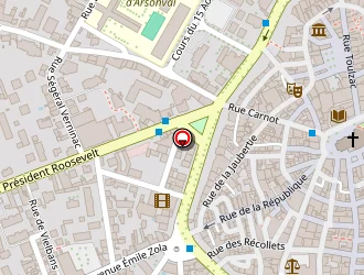 Carte de Chocolaterie Lamy à Brive-la-gaillarde