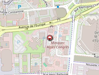 Carte de Econocom-osiatis France à Eybens