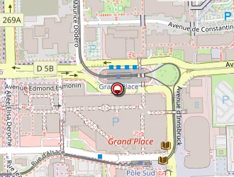 Carte de Park And Suites à Grenoble