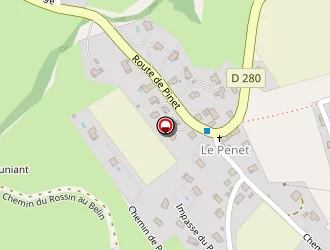 Carte de Gignoux à Saint-martin-d'uriage