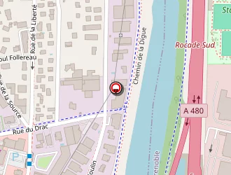 Carte de Bati Peintre Distribution à Seyssins