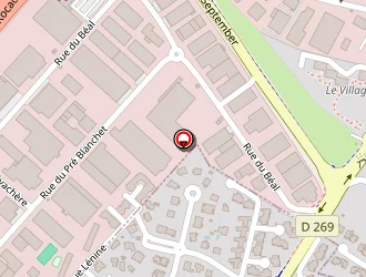 Carte de Jc Coiffure à Poisat