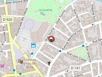 Carte de Bouret Philippe à Brive-la-gaillarde