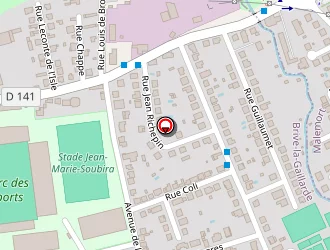 Carte de Adapac à Brive-la-gaillarde