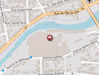 Carte de Cité Scolaire Danton à Brive-la-gaillarde