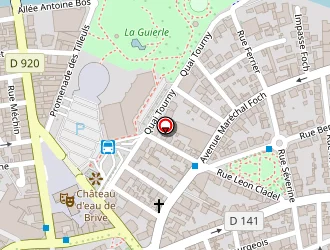 Carte de Etam à Brive-la-gaillarde