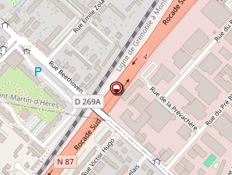 Carte de Drouin Olivier à Eybens