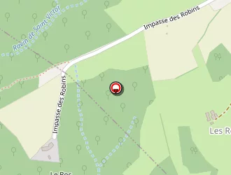 Carte de Le Lagon Bleu à Ponsas