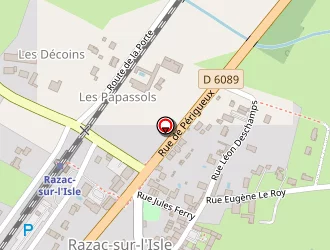 Carte de La Poste à Razac-sur-l'isle