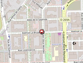 Carte de Entretien Service Propreté à Grenoble