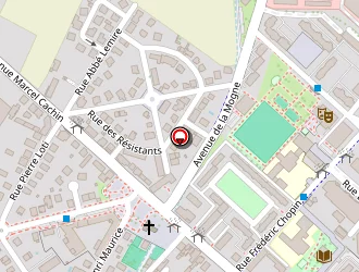 Carte de Auto Ecole La Rocade à Saint-martin-d'hères