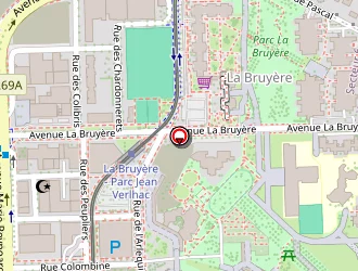 Carte de Audier Irène à Grenoble