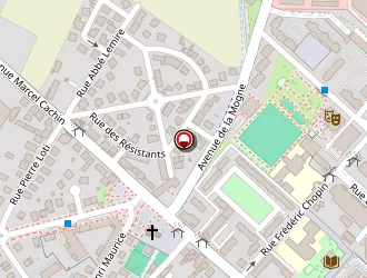 Carte de M'elec à Saint-martin-d'hères