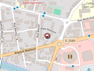 Carte de Moving à Brive-la-gaillarde