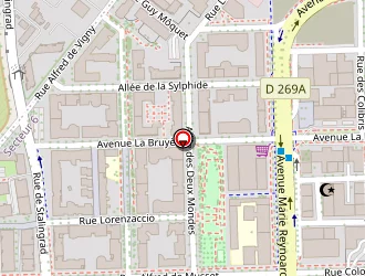 Carte de Pinot Denis à Grenoble