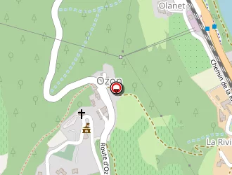 Carte de Le Panoramic à Ozon