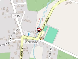 Carte de Ecole à Bedenac