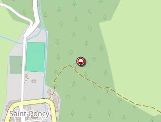 Carte de Auberge De L'allagnonette à Saint-poncy