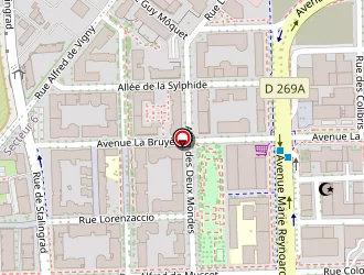 Carte de Lebrun Jack à Grenoble