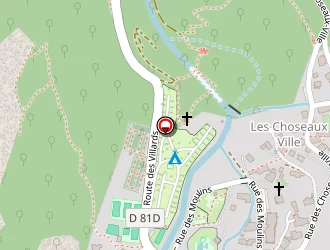 Carte de Les Sens Des Cimes à Valloire