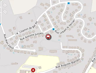 Carte de Chevalier Jacques à Brive-la-gaillarde