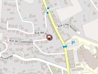 Carte de La Toupine à Brive-la-gaillarde