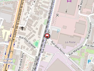 Carte de Saint Aubert Christophe à Grenoble