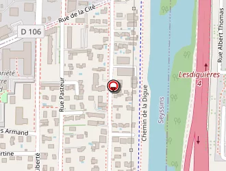 Carte de Zenith Prévention à Seyssins