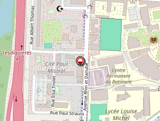 Carte de Le Tri-nations à Grenoble