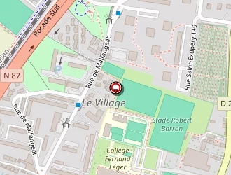 Carte de Groupe Scolaire Romain Rolland à Saint-martin-d'hères