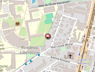 Carte de Chrys Fleurs à Grenoble