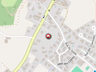 Carte de Sofoda Scierie à Saint-vérand