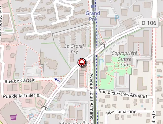 Carte de Patrick Pizza à Seyssins