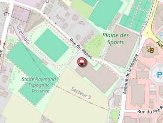 Carte de A.c.e.m. à Saint-martin-d'hères